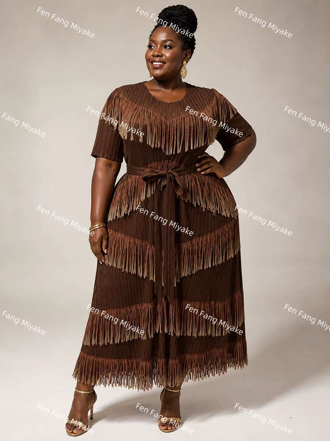 Plus Size Loose Dress thumbnail 3
