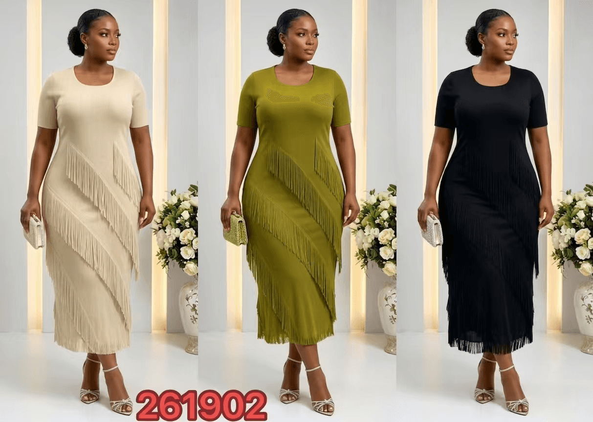 Ankara Fit And Flare Dress