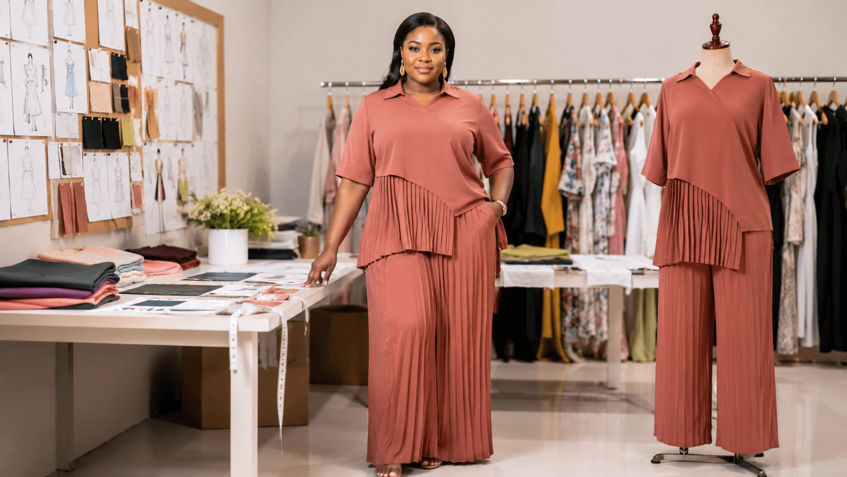 Custom women fashion orders and reference styles for wholesale production